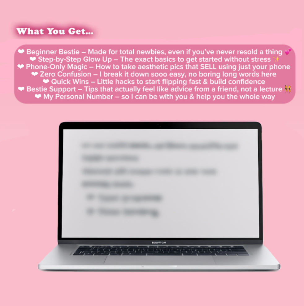 RESELLING STARTER GUIDE